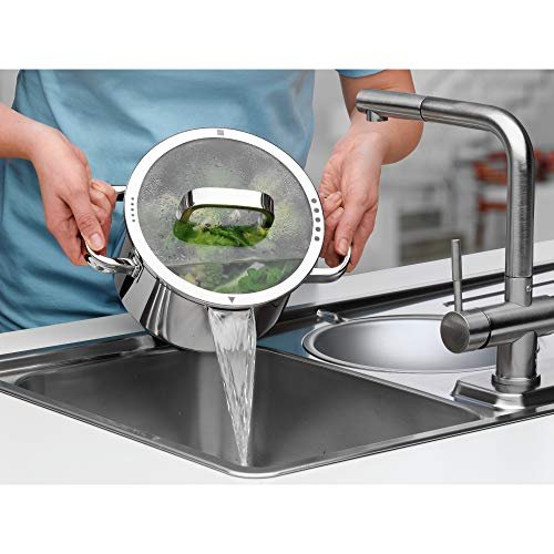 WMF Function 4 Topfset 4-teilig Induktion Edelstahl mit Abgießdeckel - Image 2