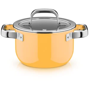 WMF Fusiontec Mineral Pro Topfset 4-teilig Induktion Mango Yellow Made in Deutschland