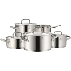 WMF Gourmet Plus Topfset 5-teilig Induktion Edelstahl mit Metalldeckel