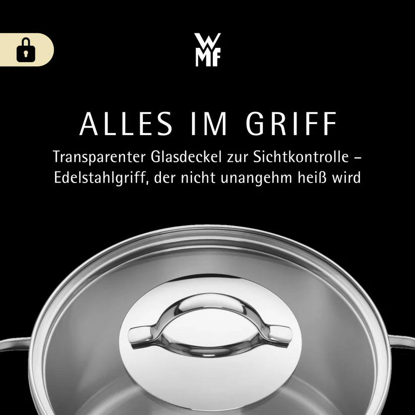 WMF Provence Plus Topfset 5-teilig Induktion Edelstahl mit Glasdeckel - Image 3